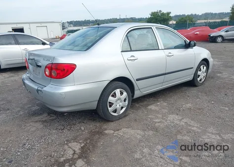 2005 Toyota Corolla Ce из США, поврежденный, VIN 1NXBR32E35Z381136